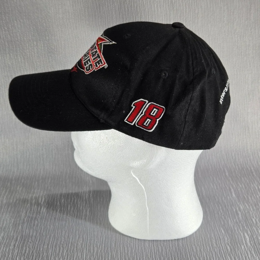 Interstate Batteries Racing Hat‎ Cap Black Bobby Labonte #18 Adjustable